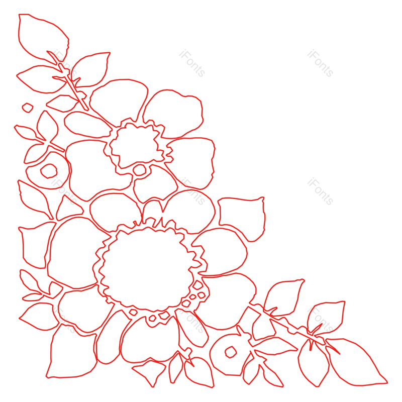 边框图片,中国风元素,花纹PNG,剪纸免抠素材